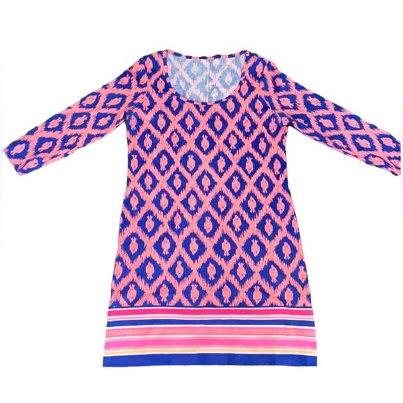 Lilly Pulitzer Beacon Fish Chase Dress in Bomber Blue | Beach Vacation Spring SM - Picture 11 of 14
